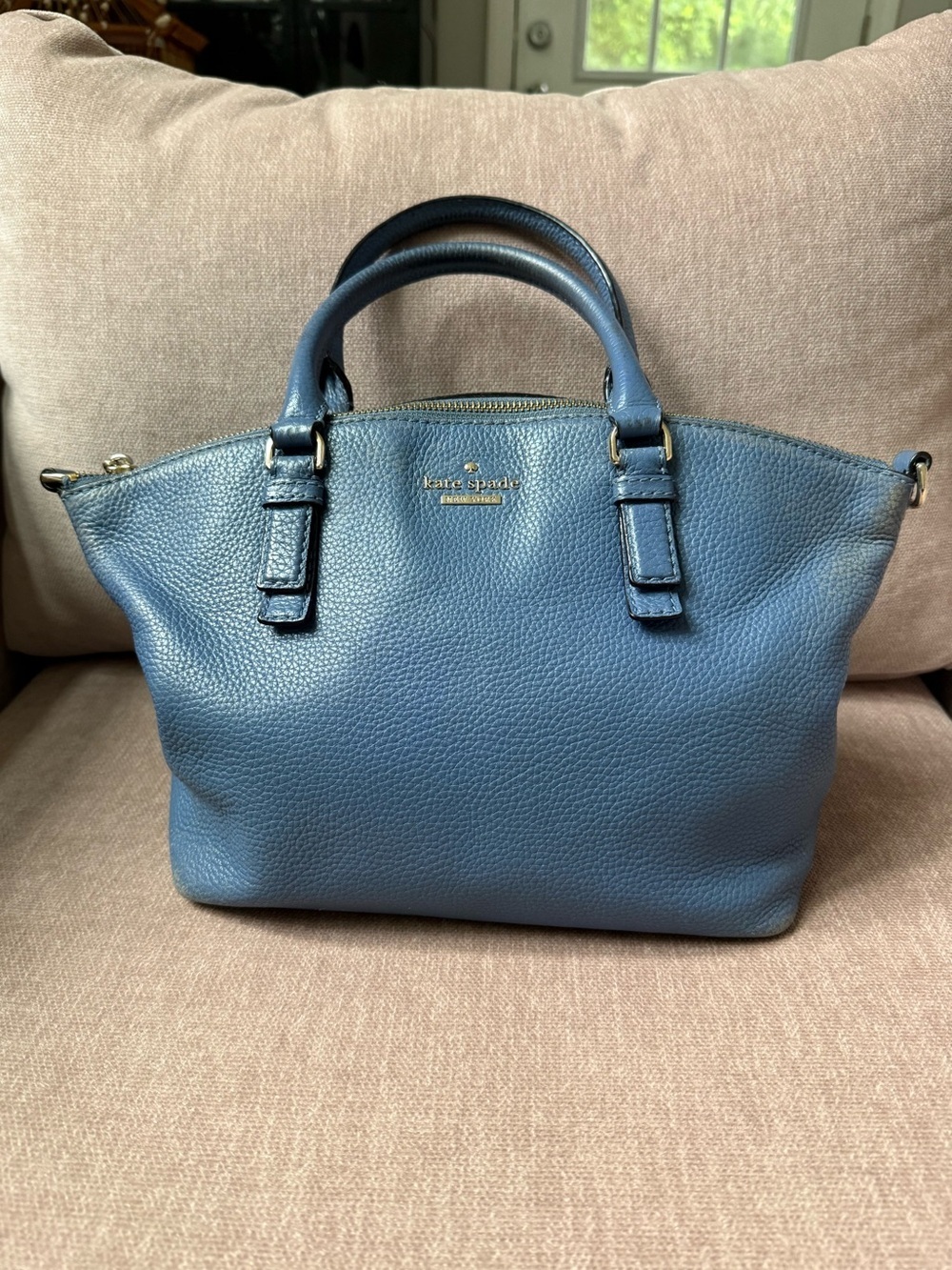 Kate Spade Constellation Blue New York Jackson Street Dixon Small Satchel Bag